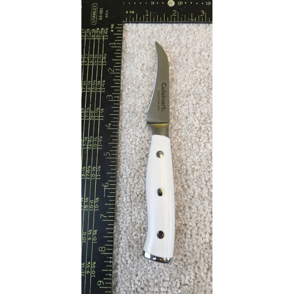 Cuisinart Paring Knife White Bird's Beak C77WTR15P-BPR Stainless Steel 2.75